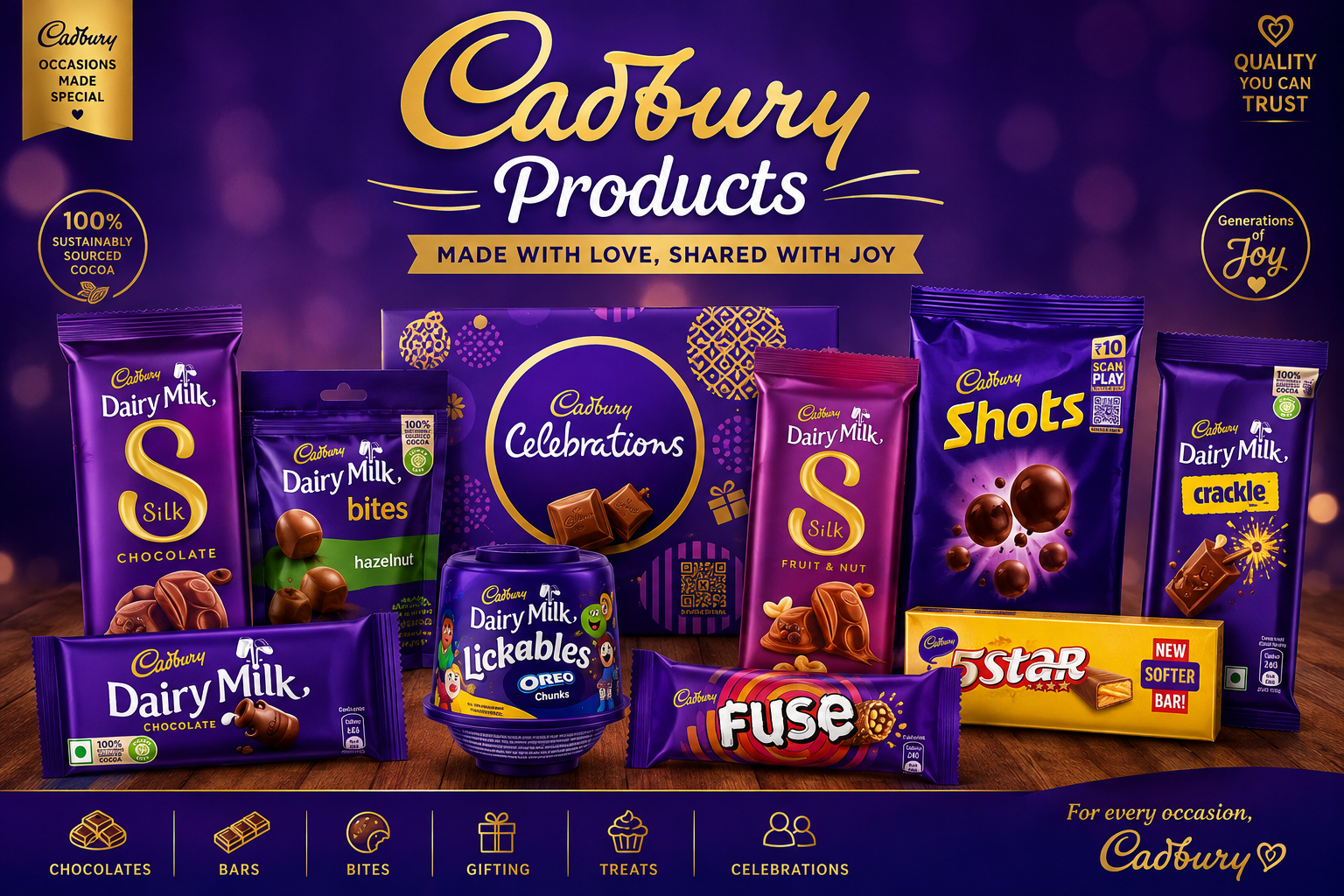 Cadbury Products